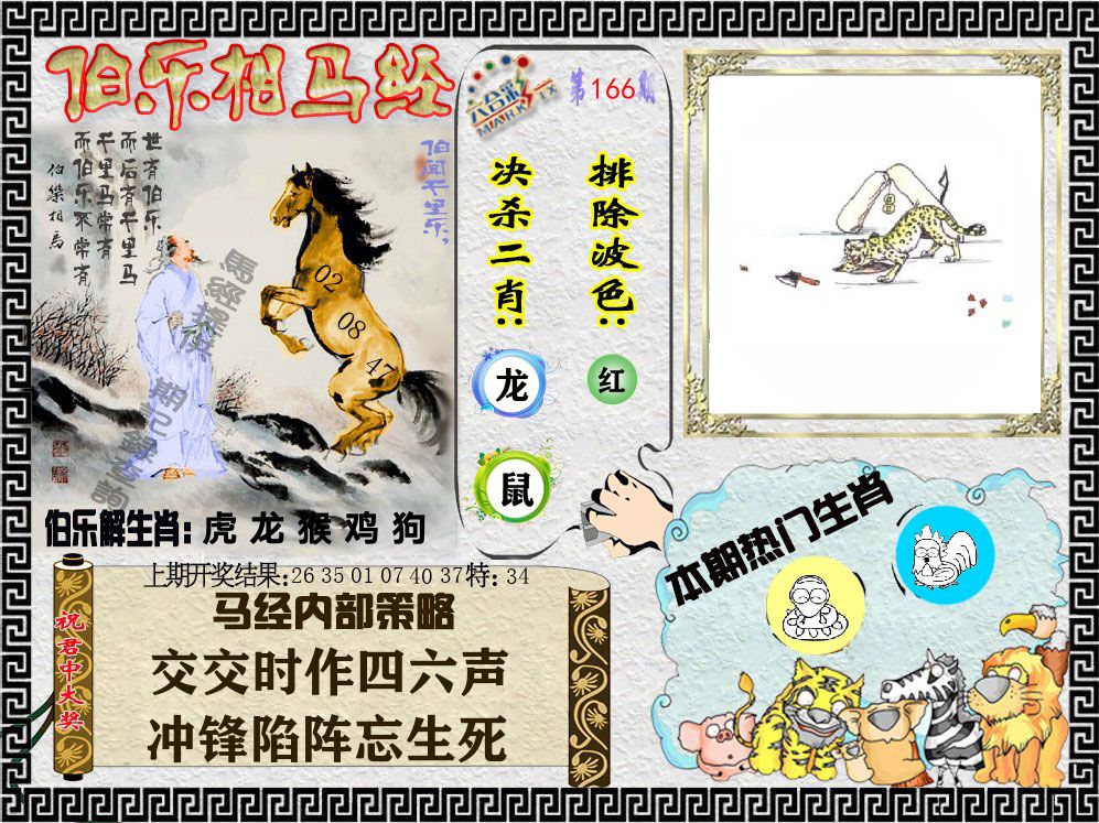 伯乐相马经 第166期