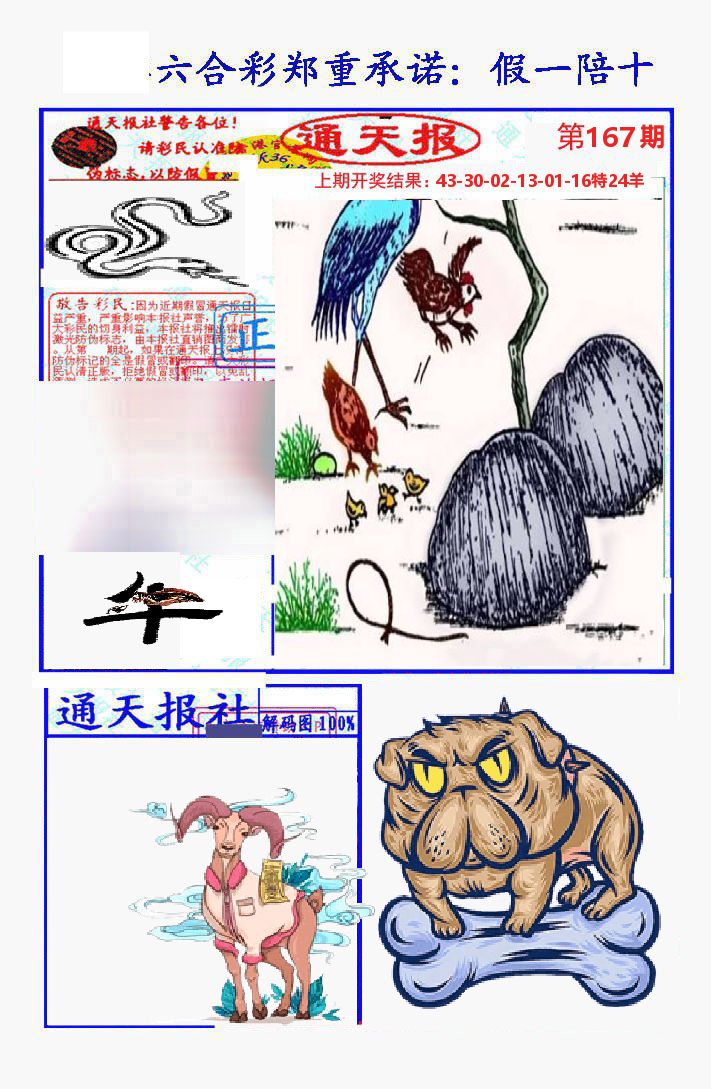 通天报 第167期