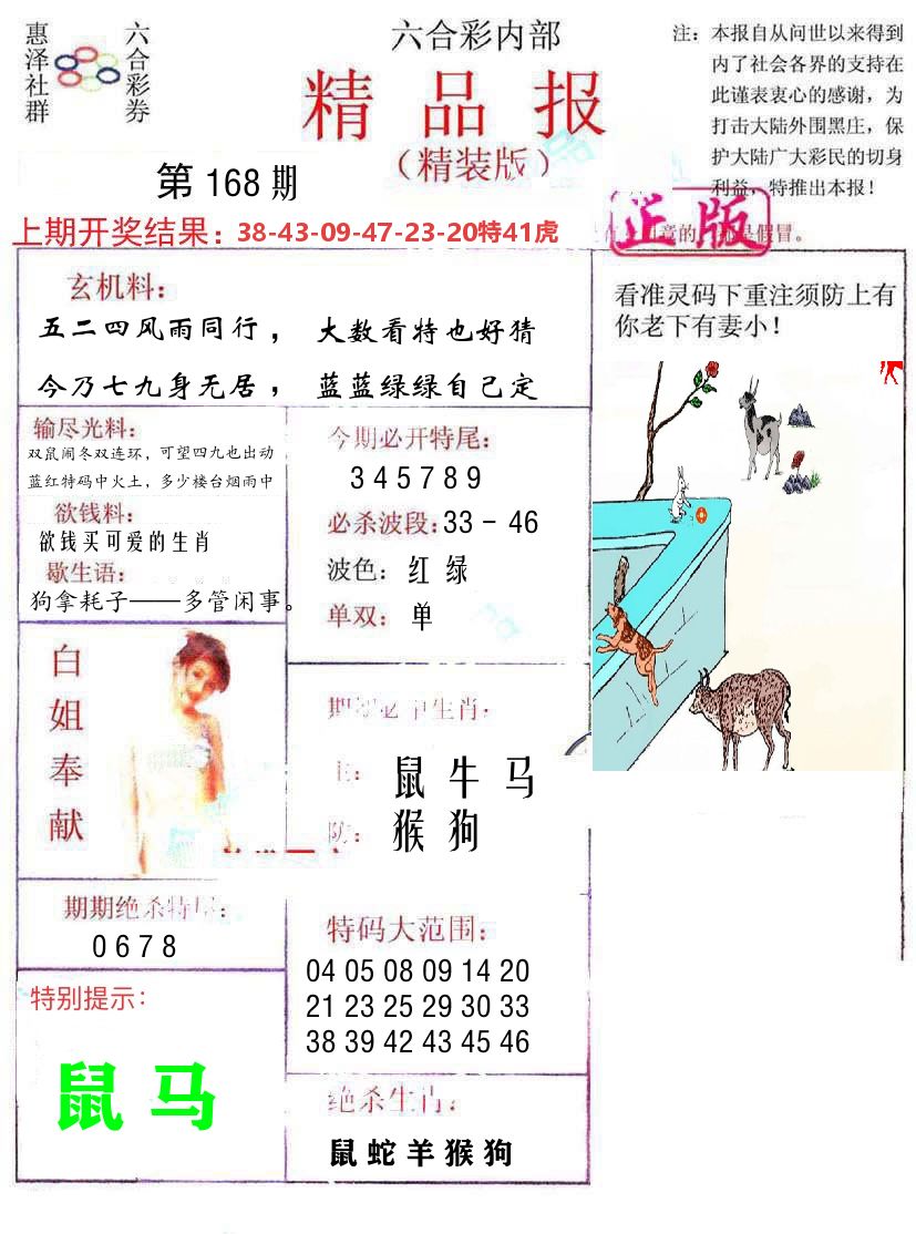 精品报 第168期