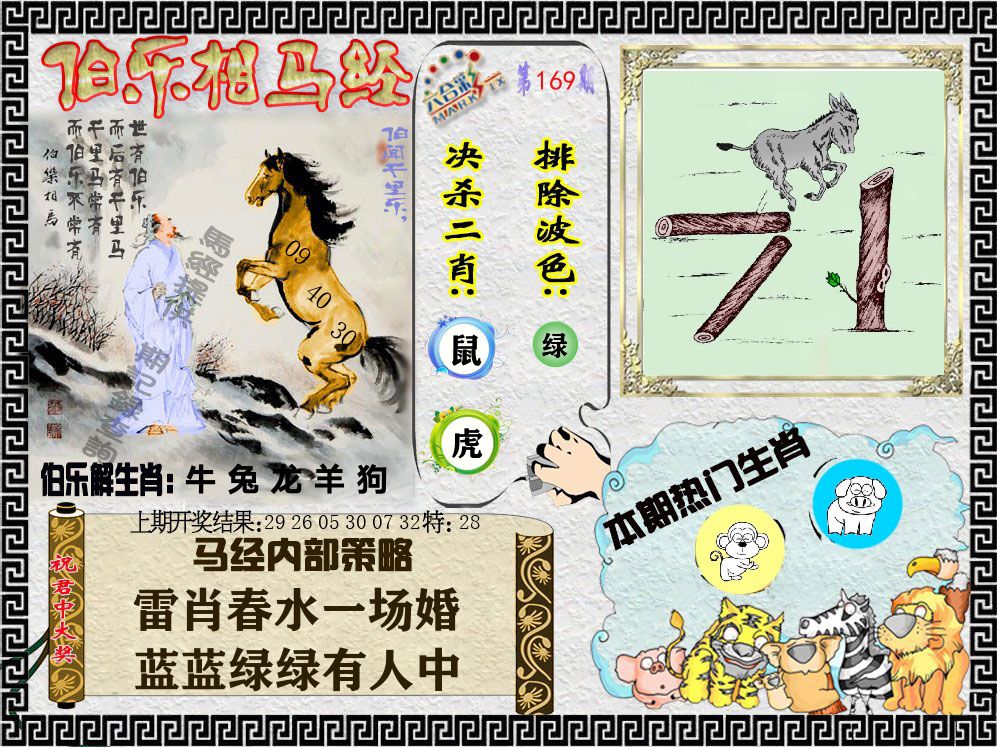 伯乐相马经 第169期