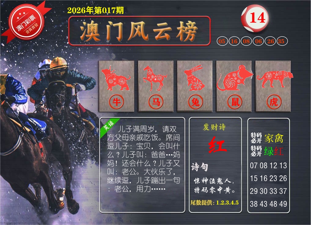 澳门风云榜 第17期