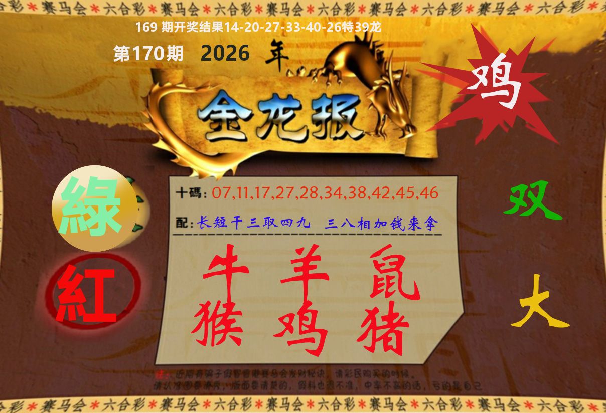 金龙报 第170期