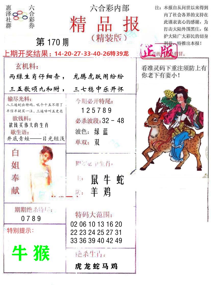 精品报 第170期
