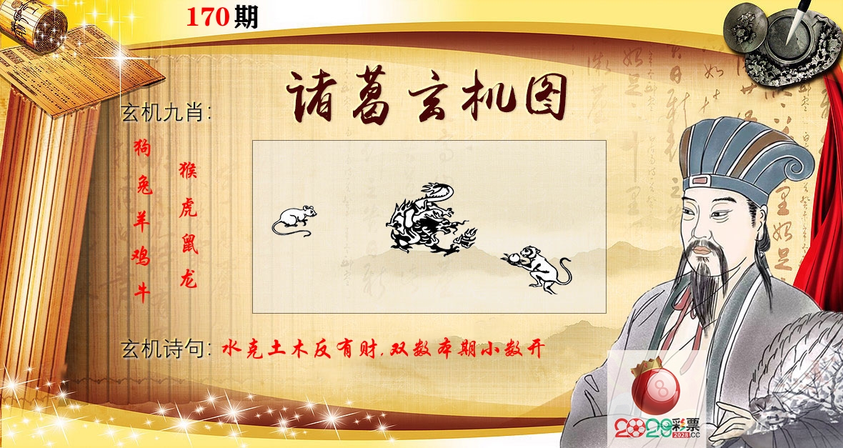 诸葛玄机图 第170期