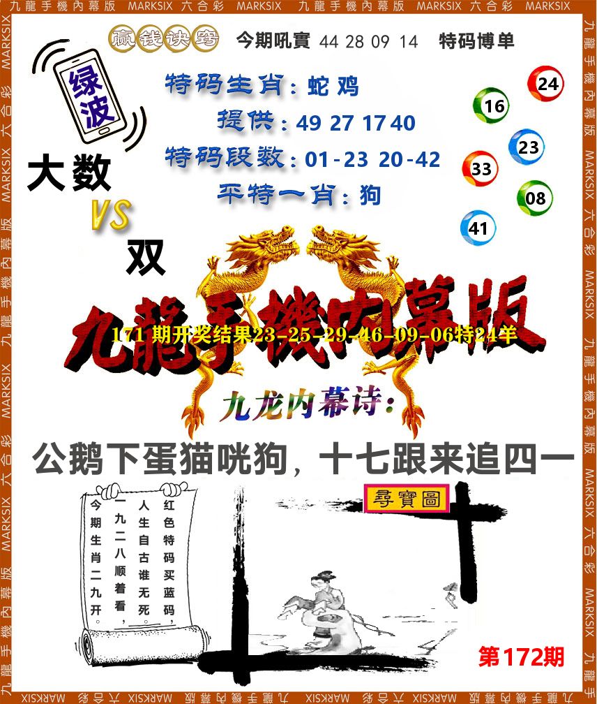 九龙手机内幕 第172期