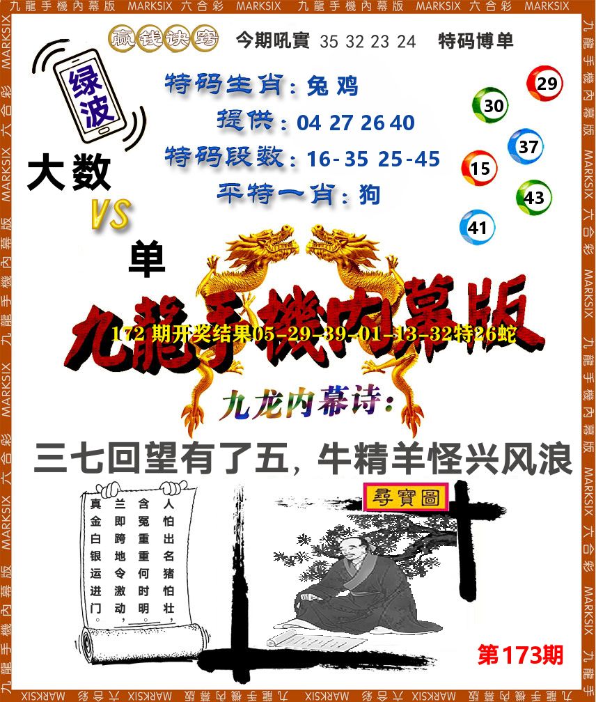 九龙手机内幕 第173期