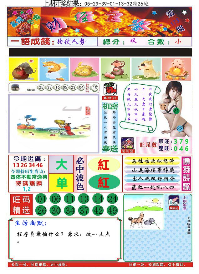澳门财经宝鉴 第173期
