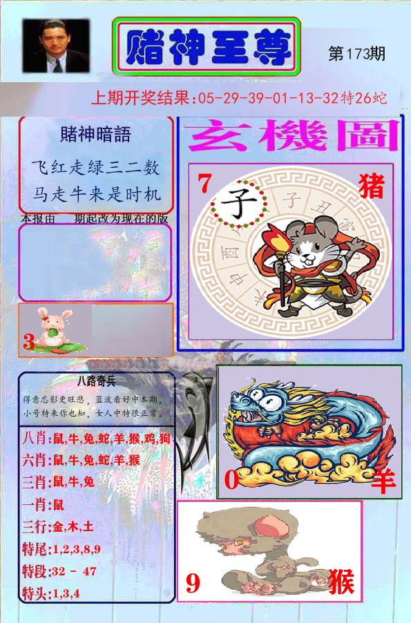 赌神至尊 第173期