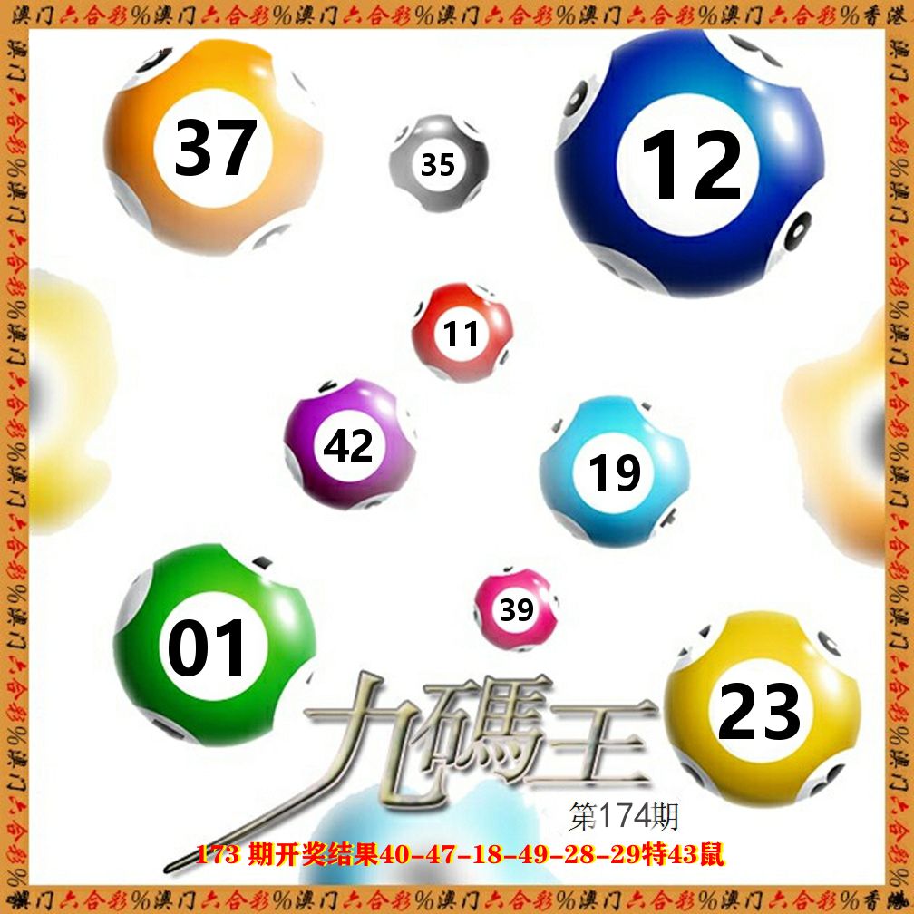 九码王 第174期