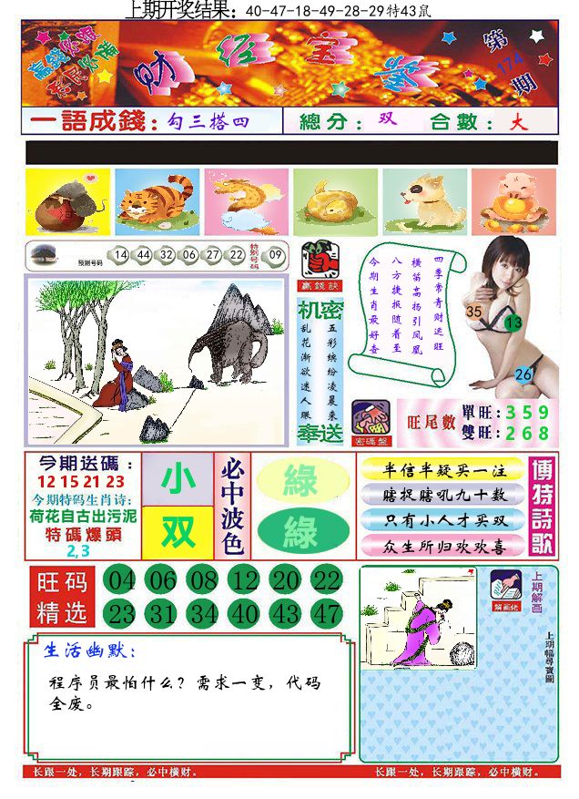 澳门财经宝鉴 第174期
