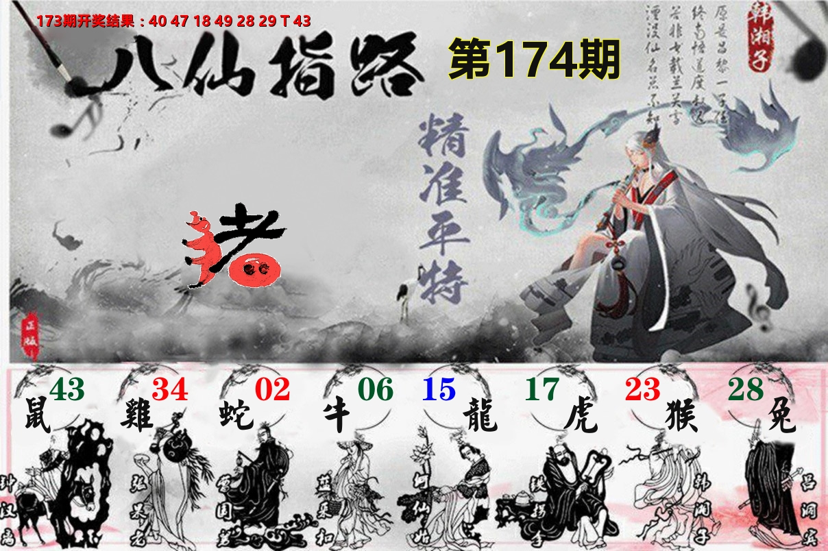 八仙指路 第174期