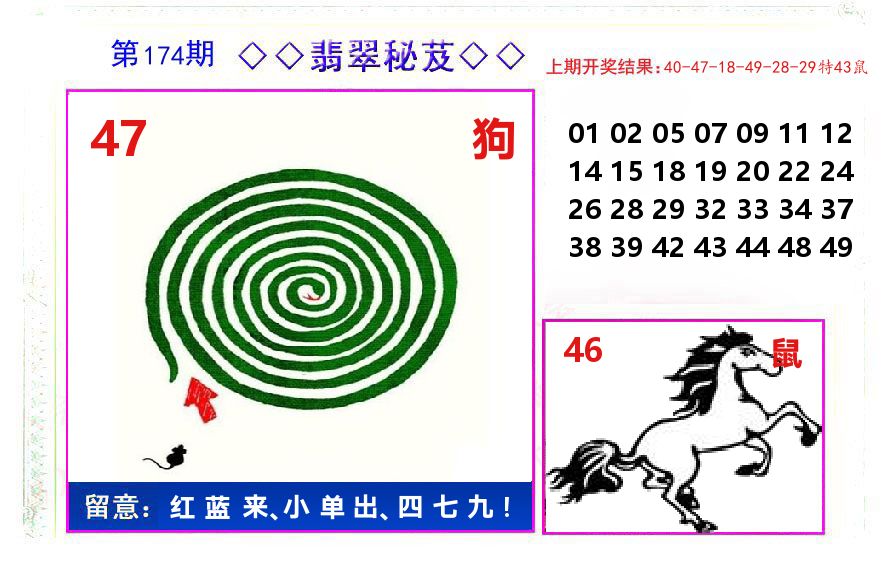 翡翠秘芨 第174期
