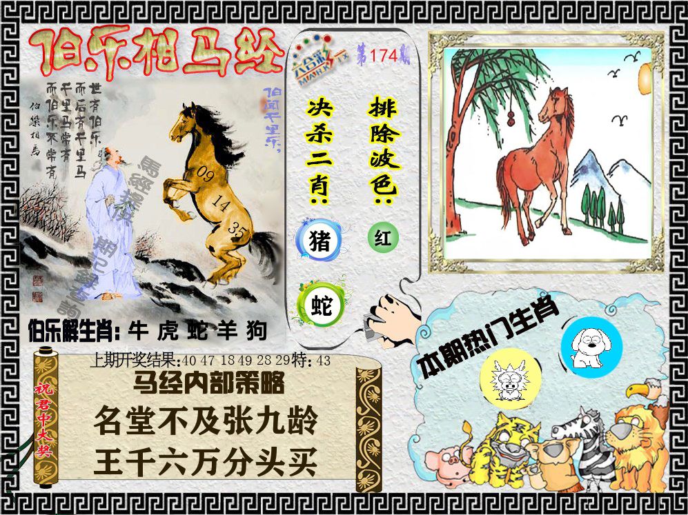 伯乐相马经 第174期