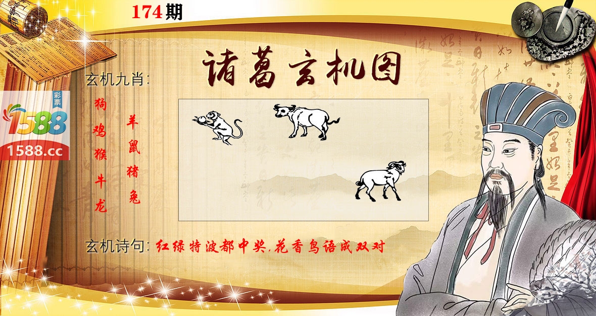 诸葛玄机图 第174期