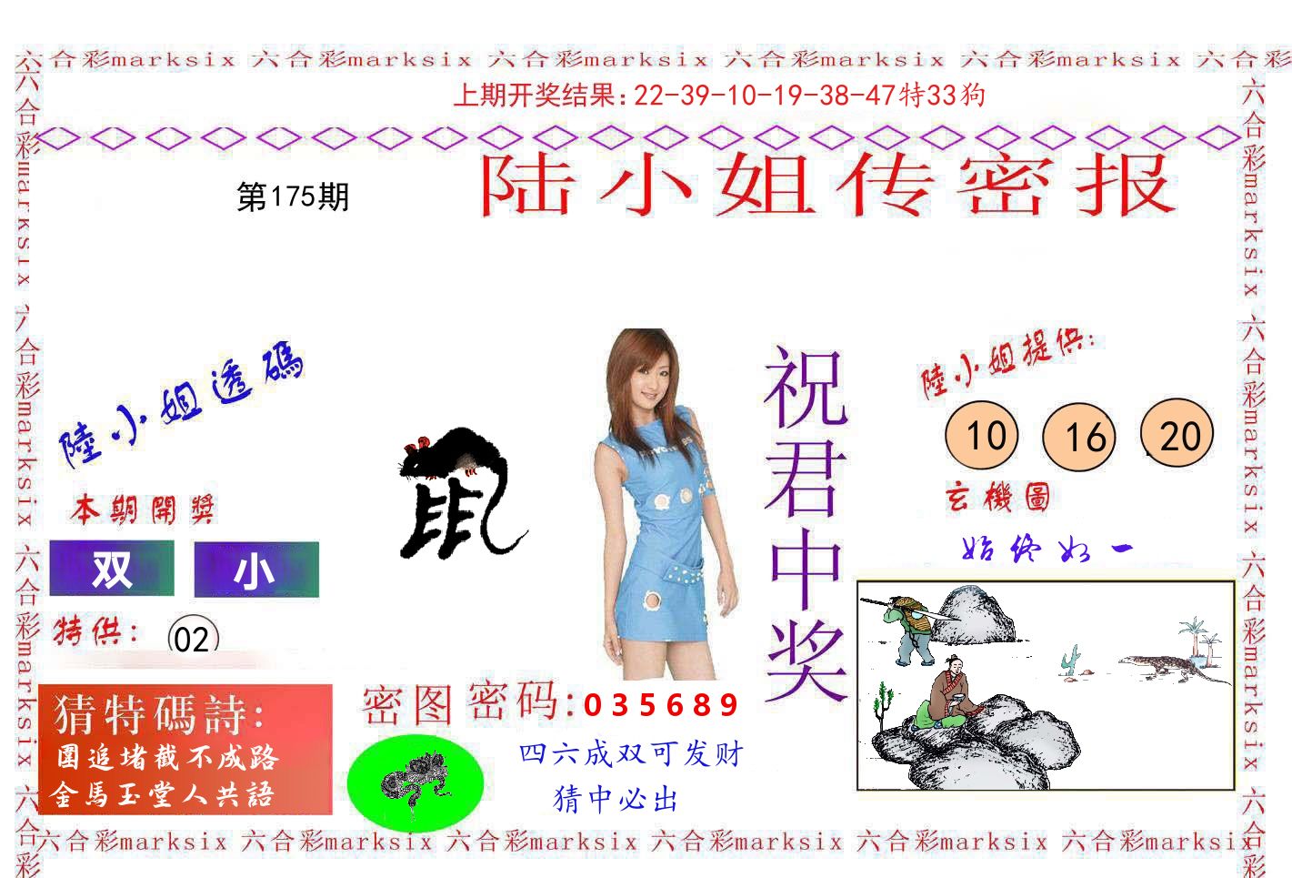 陆小姐密报 第175期