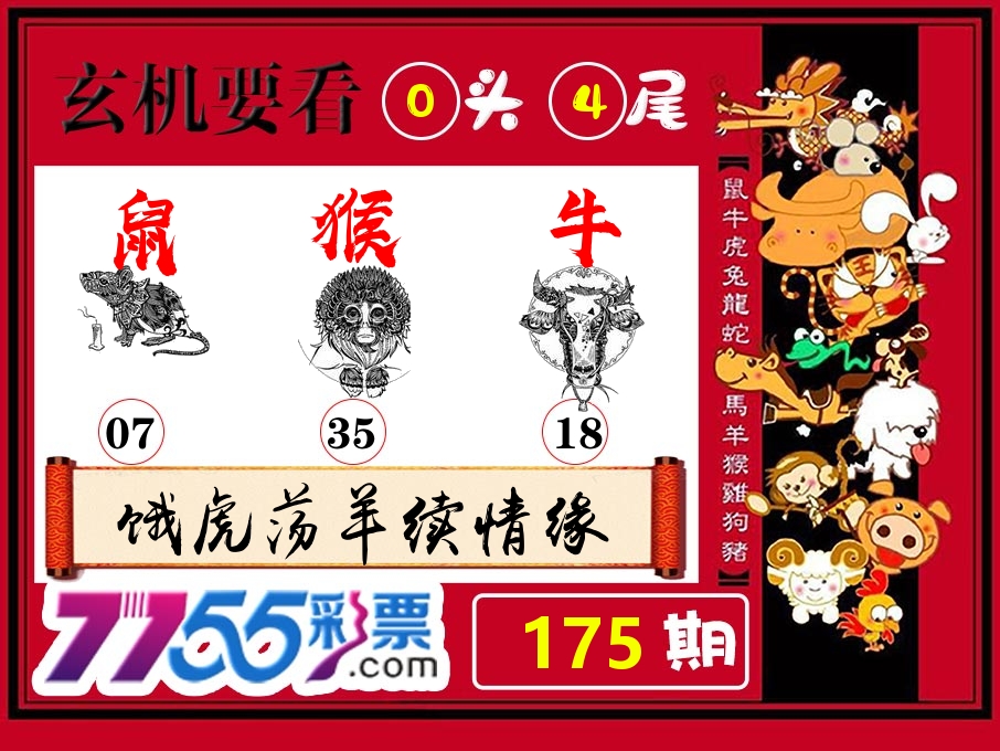 玄机要看 第175期
