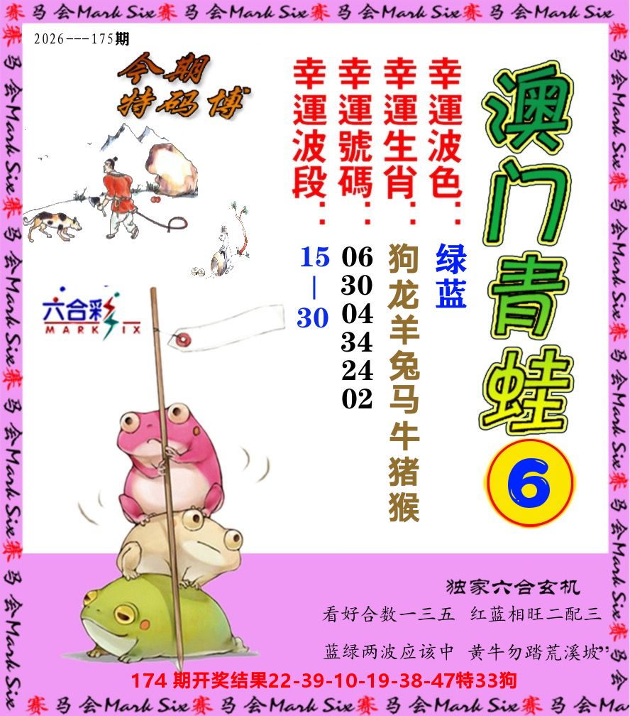 青蛙系列6 第175期