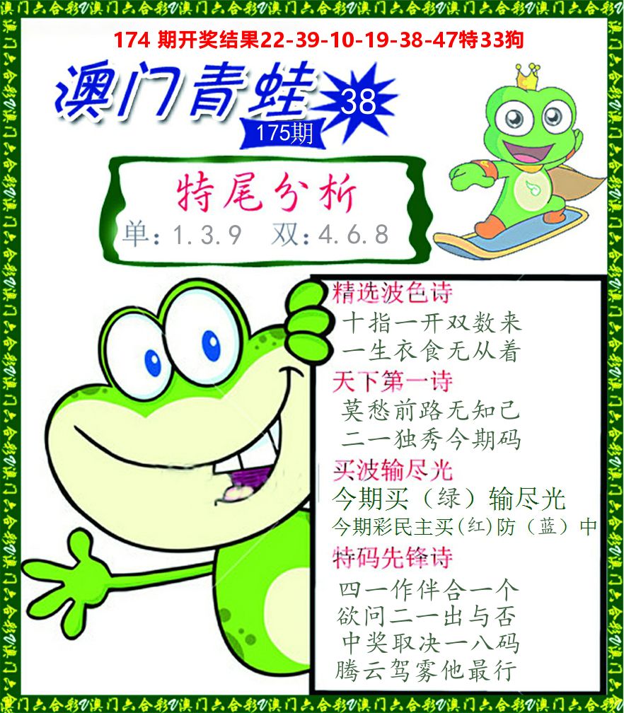 青蛙系列38 第175期
