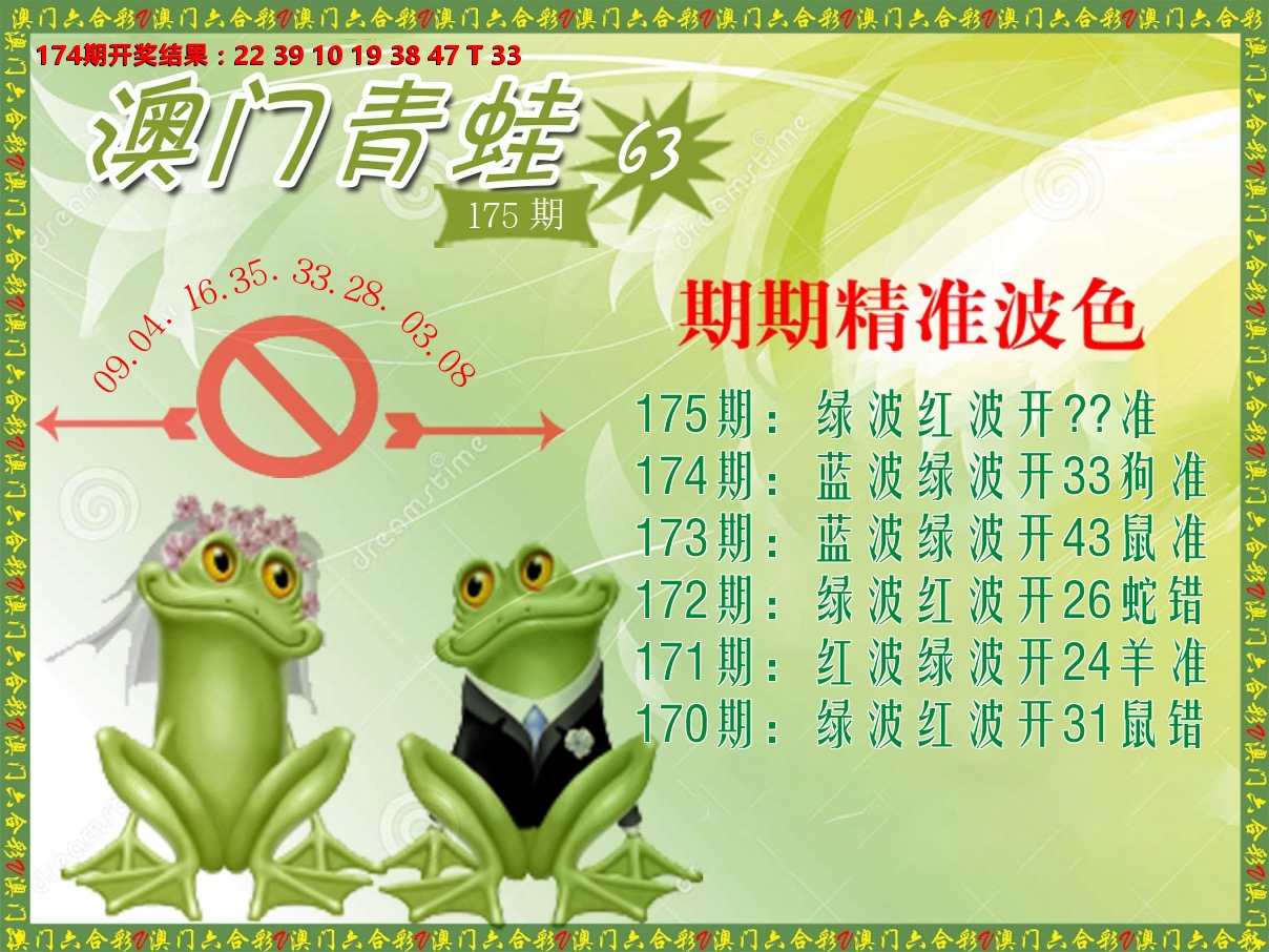 青蛙系列63 第175期