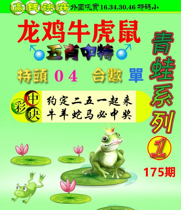 青蛙彩图 第175期