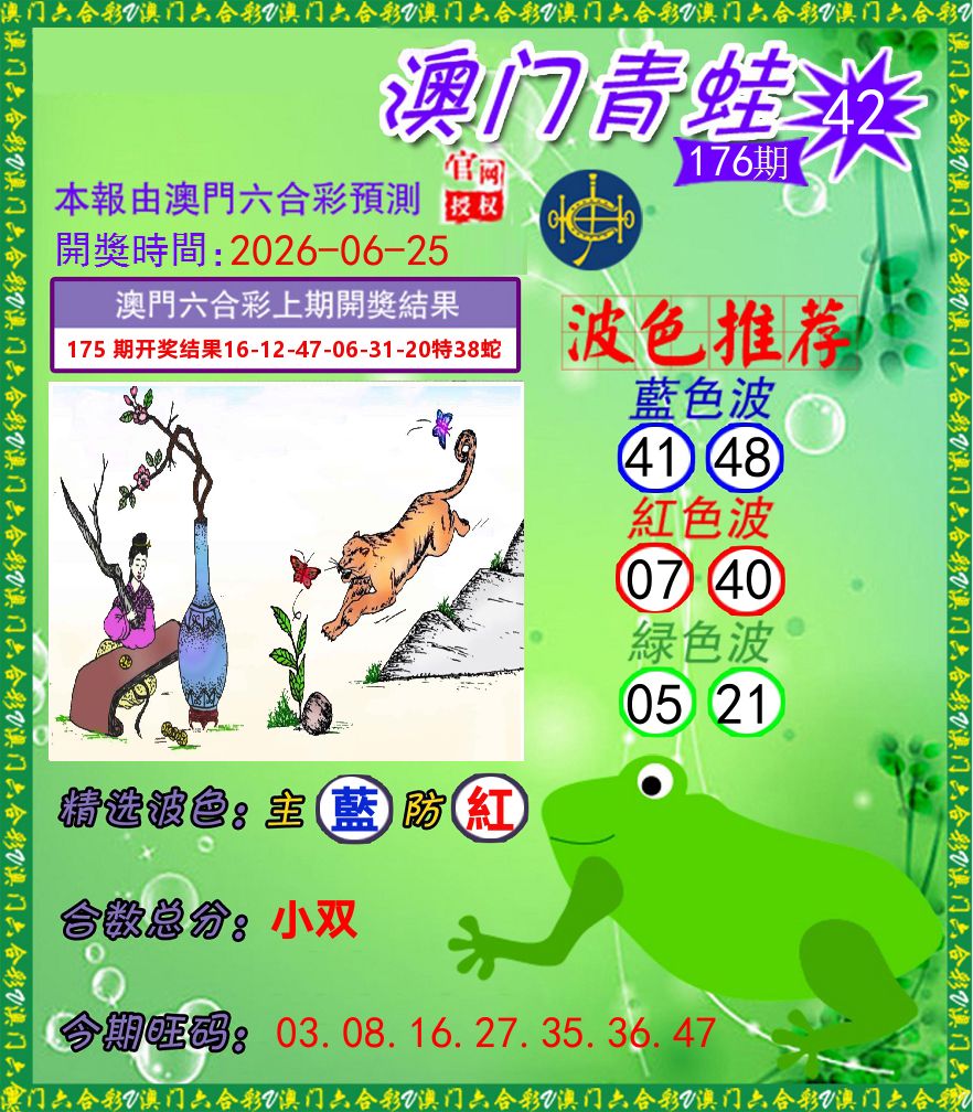 青蛙系列42 第176期