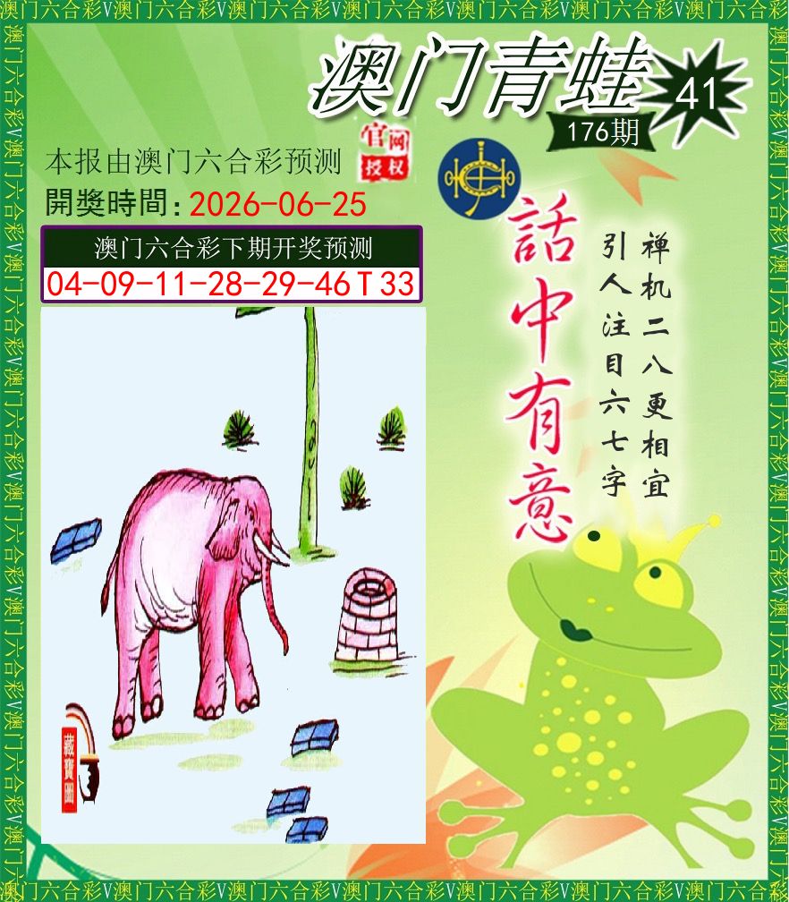 青蛙系列43 第176期