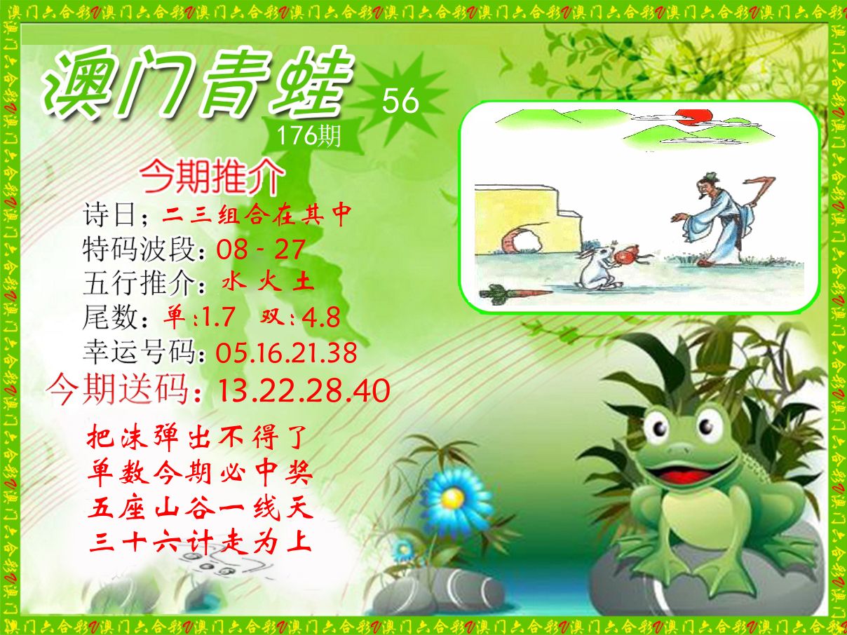 青蛙系列56 第176期