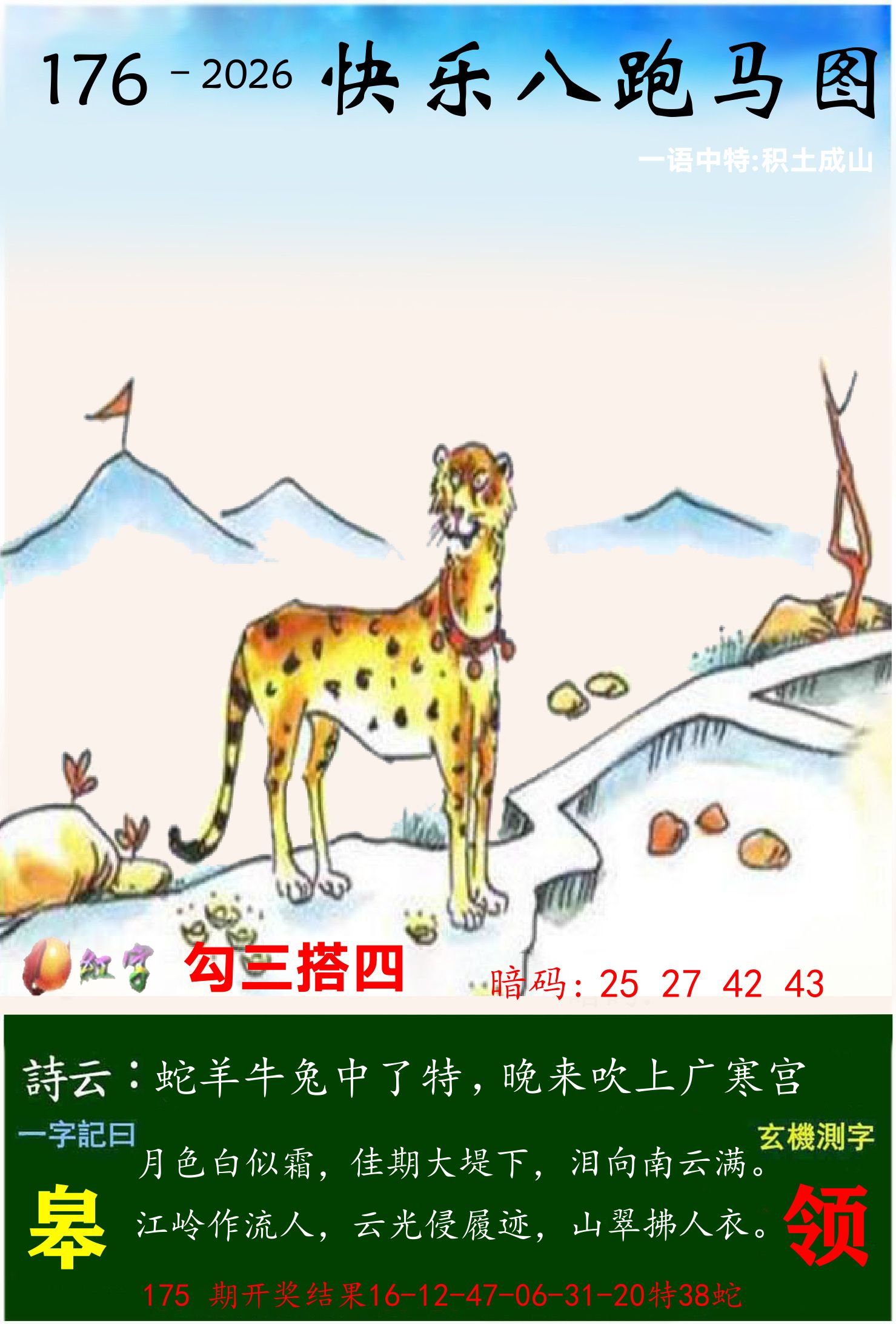 澳门跑马 第176期
