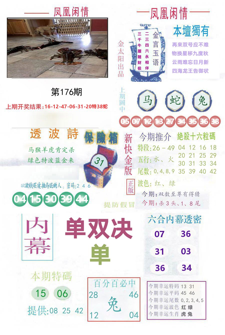 凤凰闲情 第176期