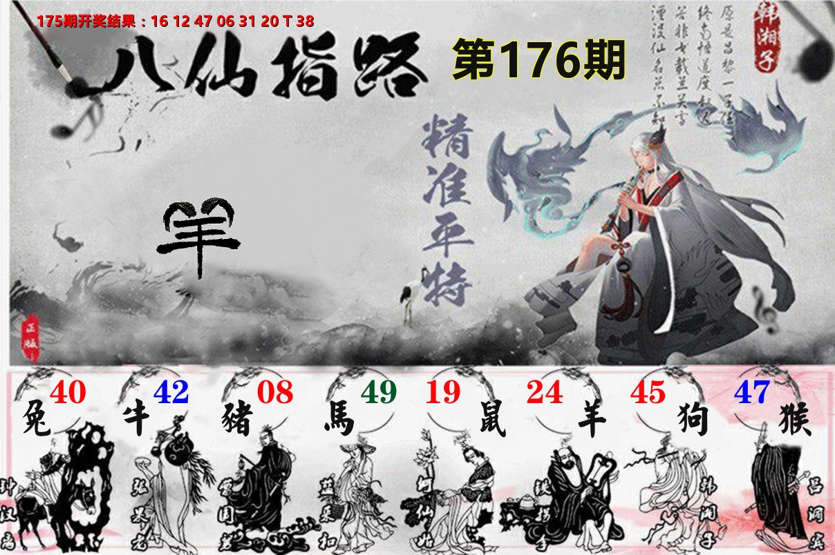 八仙指路 第176期