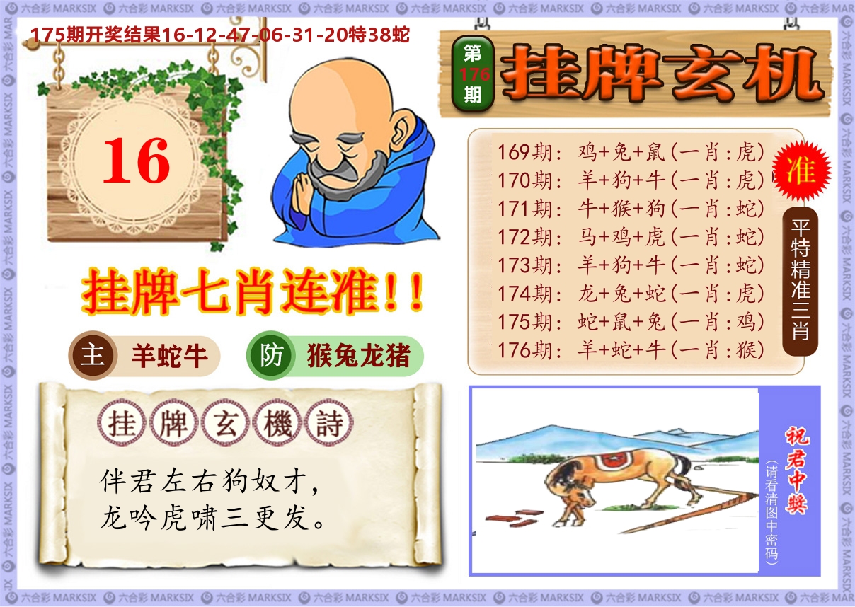 澳门挂牌玄机 第176期