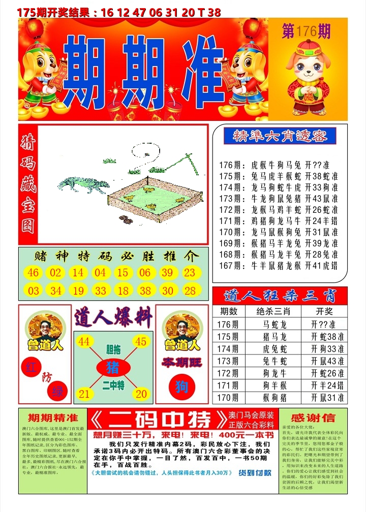 澳门期期准A 第176期
