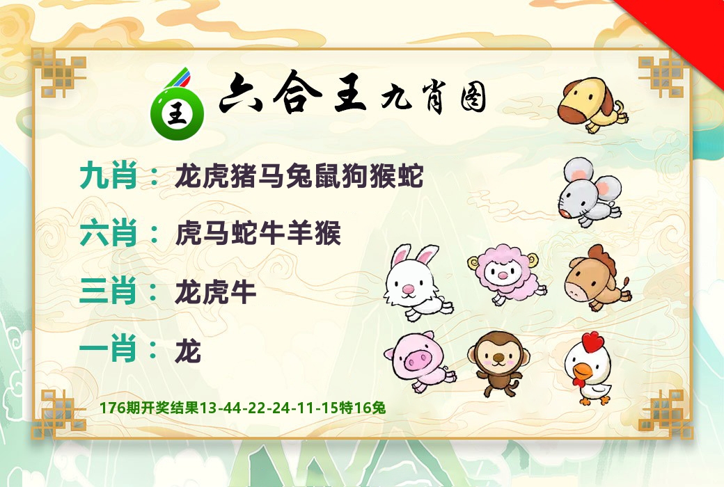 六合王九肖图 第177期