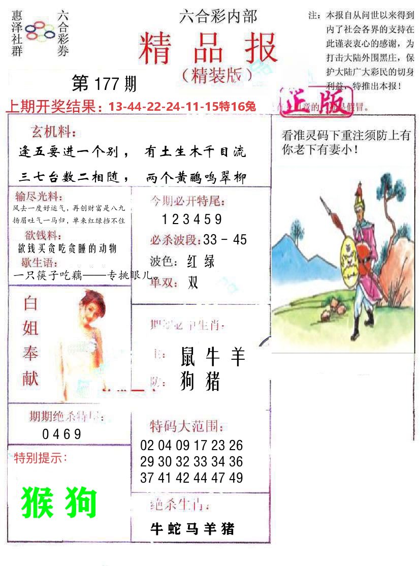 精品报 第177期