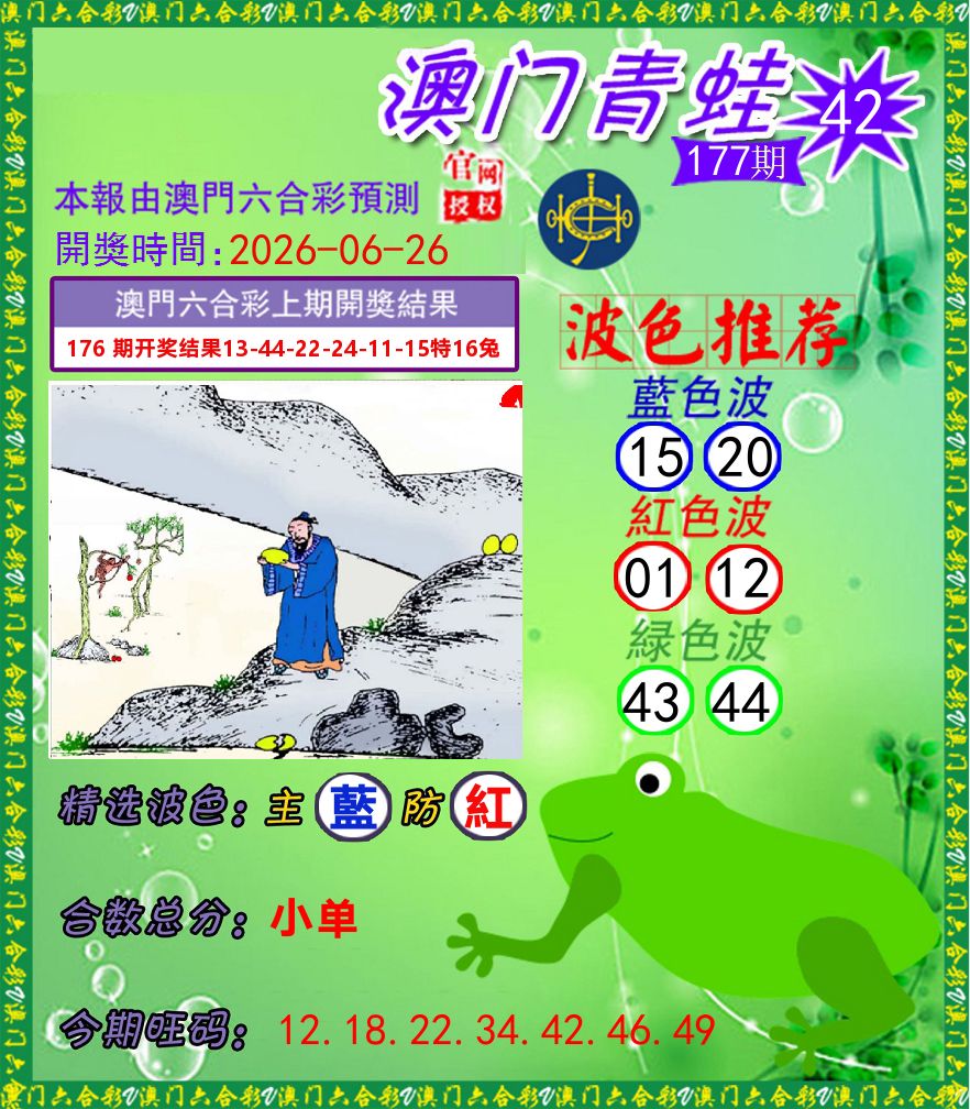青蛙系列42 第177期