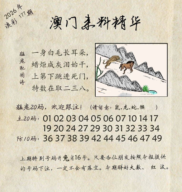 精华来料 第177期