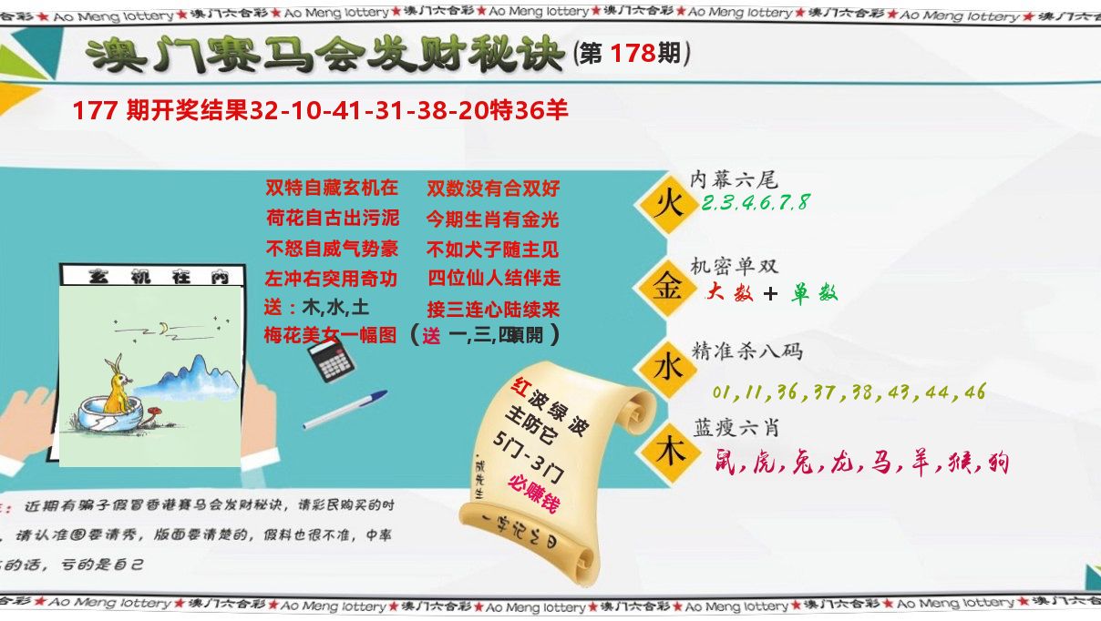 发财秘诀 第178期