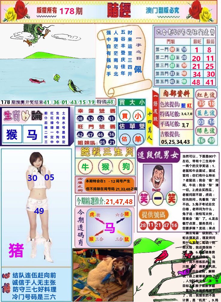 澳门赌经 第178期