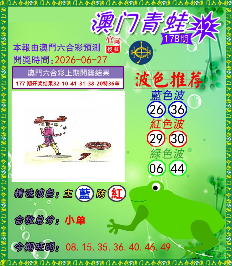 青蛙系列42 第178期