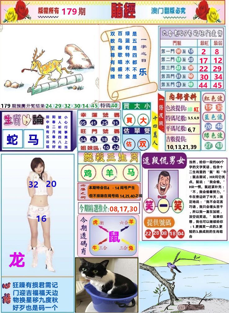 澳门赌经 第179期
