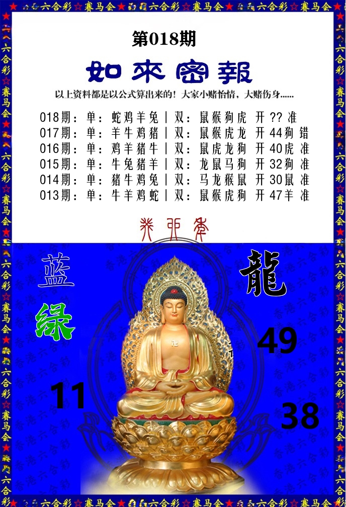如来密报 第18期