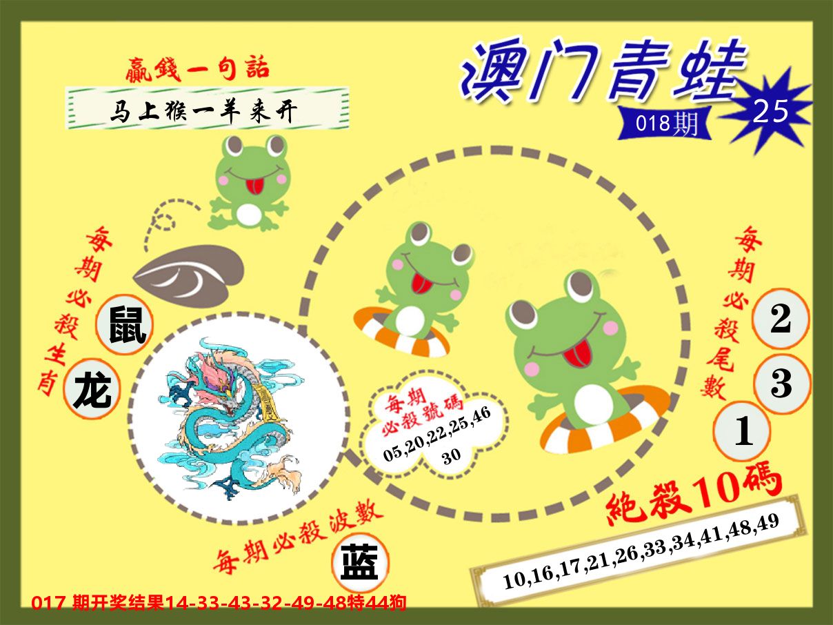 青蛙系列25 第18期