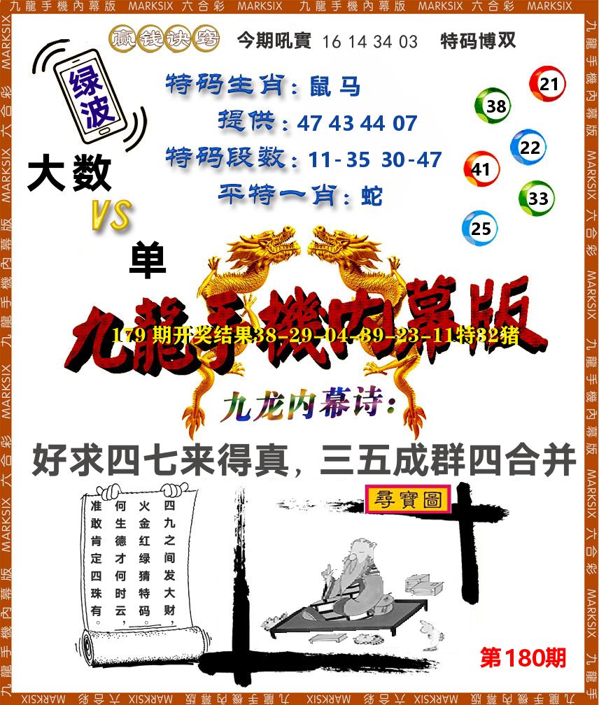 九龙手机内幕 第180期