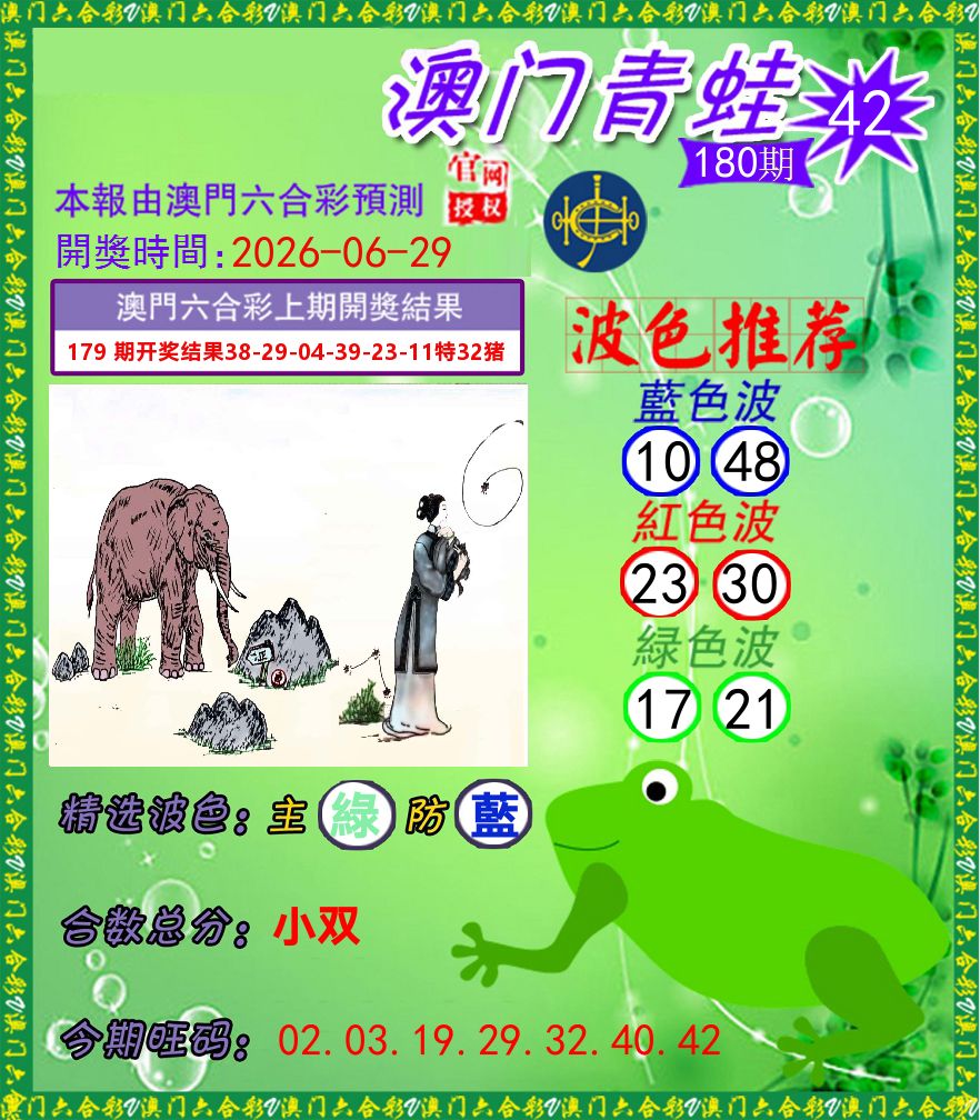 青蛙系列42 第180期