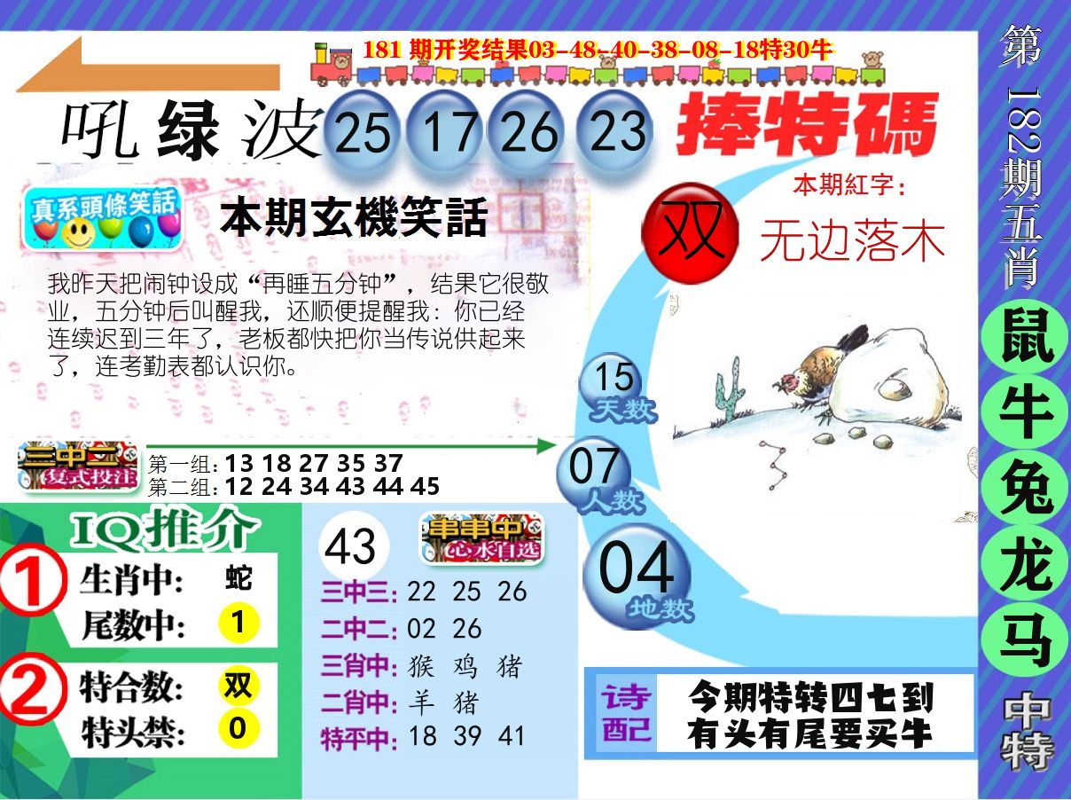 新特报 第182期