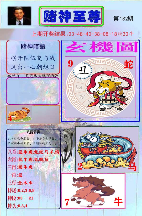 赌神至尊 第182期