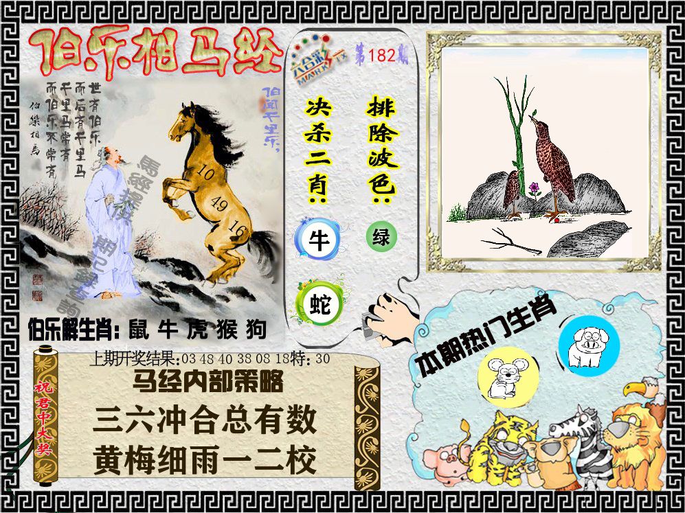 伯乐相马经 第182期