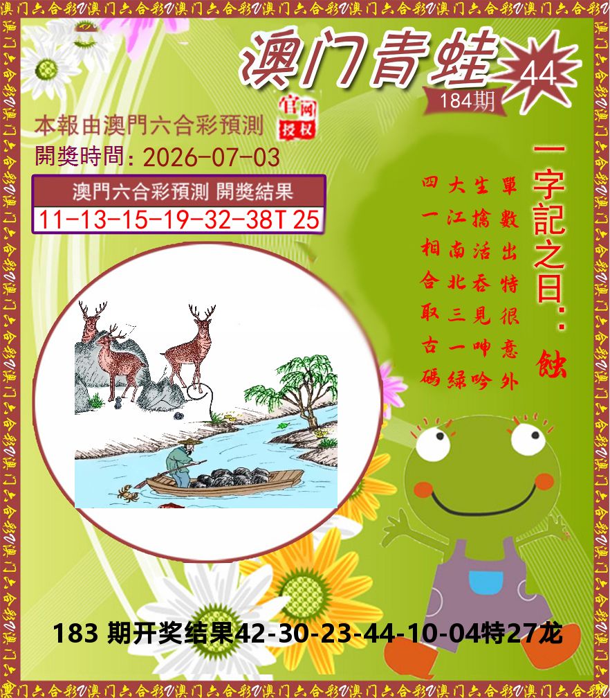 青蛙系列44 第184期
