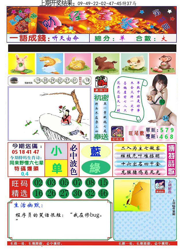 澳门财经宝鉴 第185期