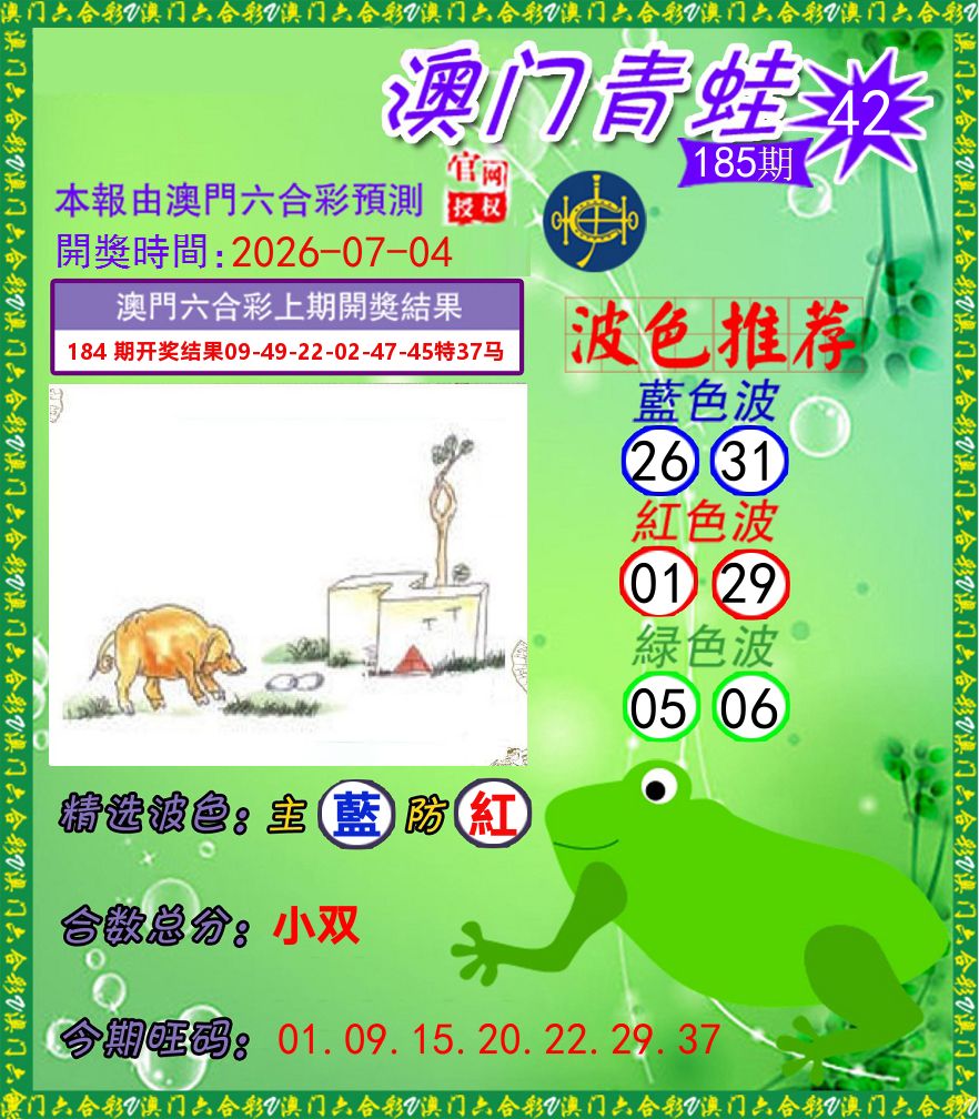 青蛙系列42 第185期